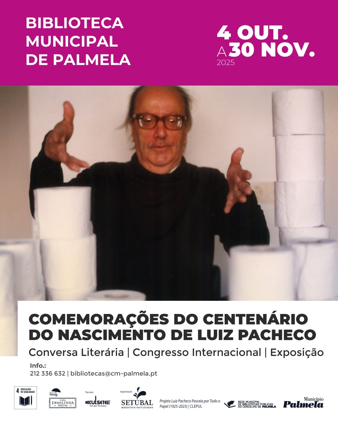 Centenário Nascimento Luiz Pacheco