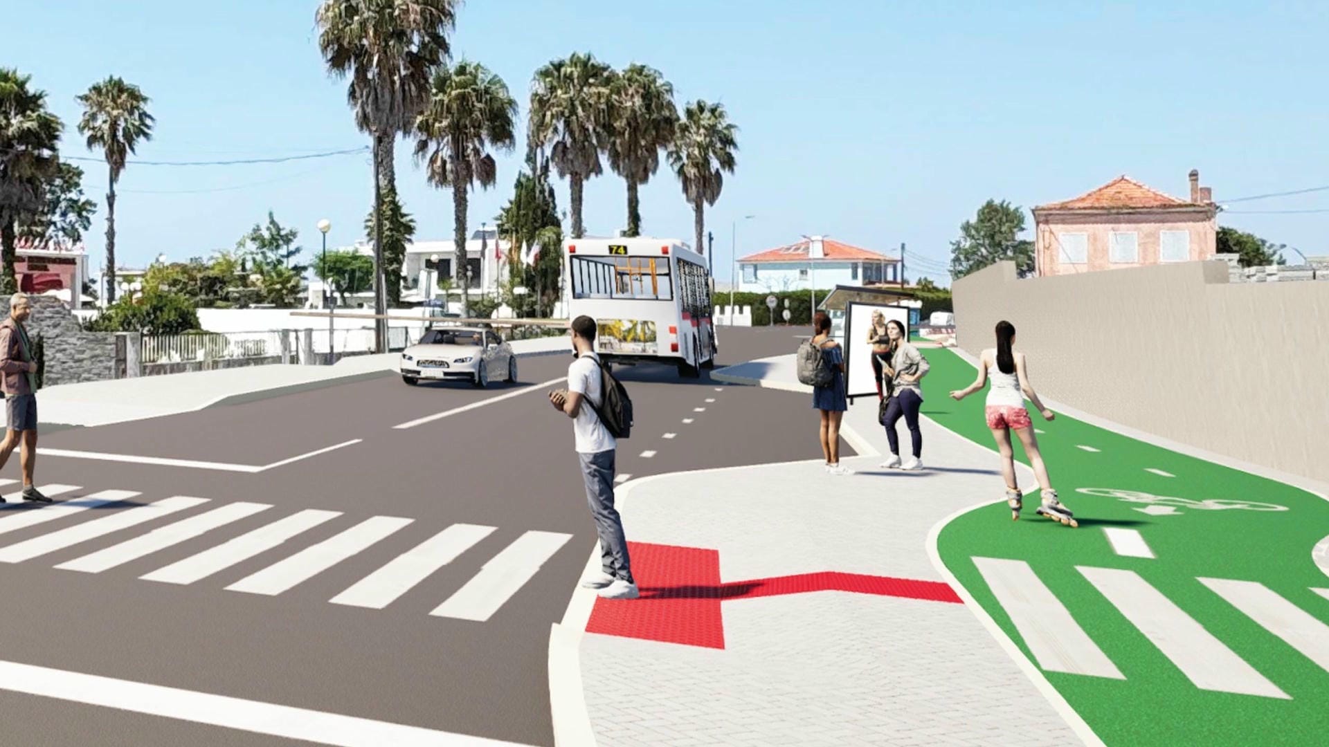 Entrada Norte de Caldas da Rainha vai ser requalificada com apoio de mais de 1 milhão de euros