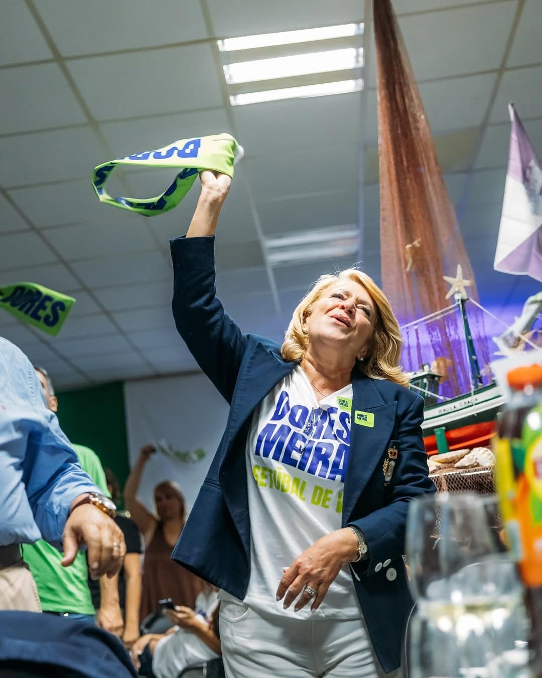 Maria das Dores Meira vence Setúbal e regressa à presidência da Câmara Municipal