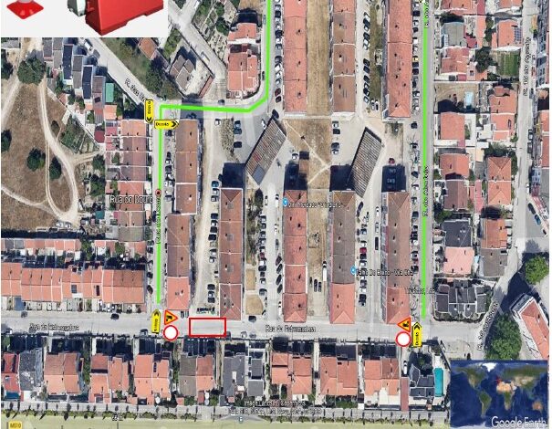 Barreiro: Rua da Estremadura com corte de trânsito a 28 e 29 de abril