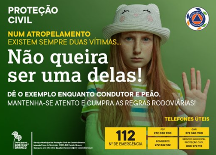 Castelo Branco reforça sensibilização para a segurança rodoviária