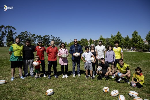 Castelo Branco promove Dia Aberto de Rugby no Parque Urbano da Cruz do Montalvão
