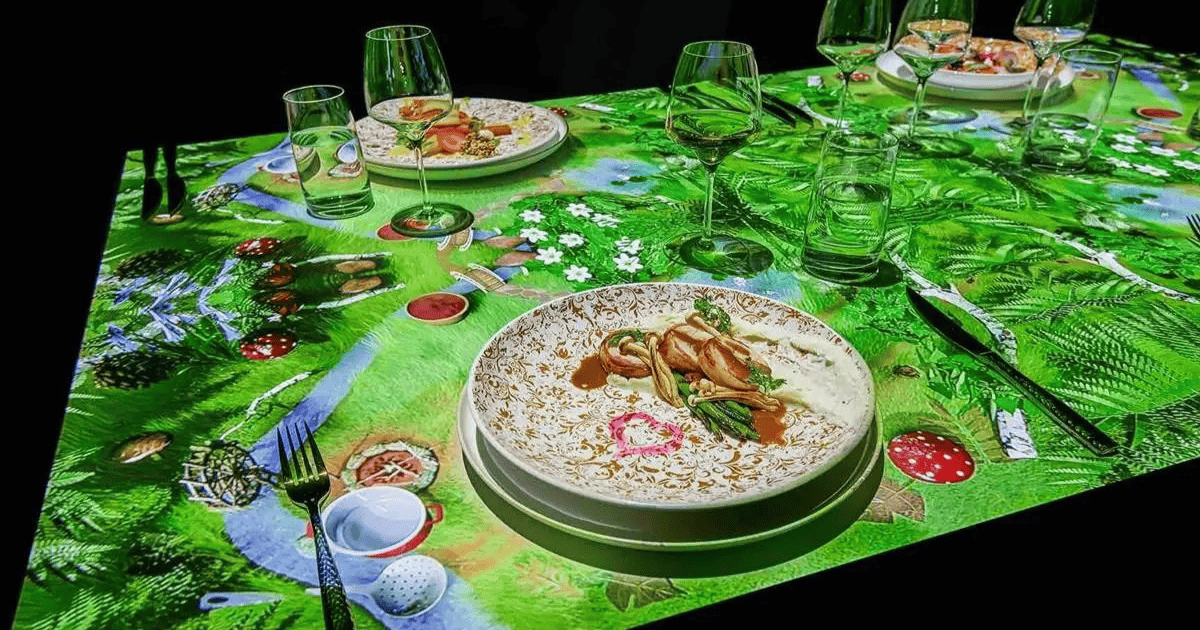 Um jantar onde a mesa ganha vida, o pequeno chef que anima a cidade de Lisboa