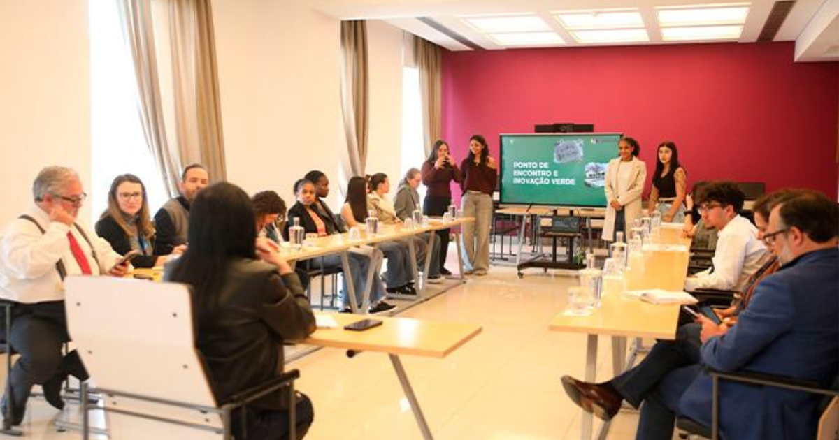 Alunos da ETPC apresentam projeto de espaço verde à Câmara Municipal de Cantanhede