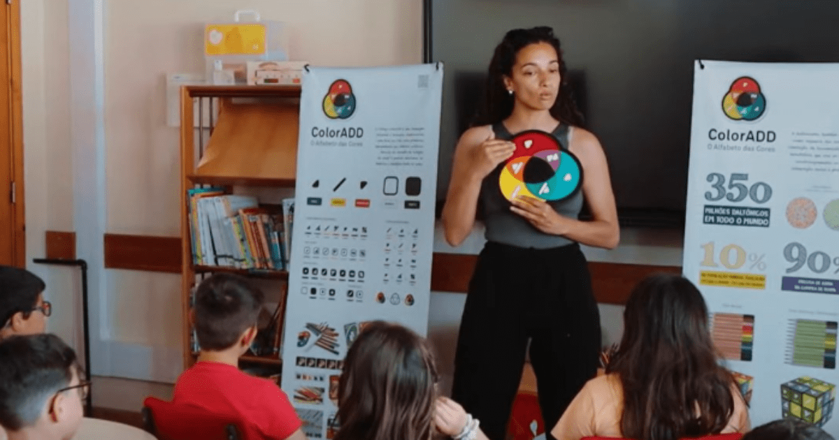 ColorADD Social sensibiliza alunos em Vila de Rei