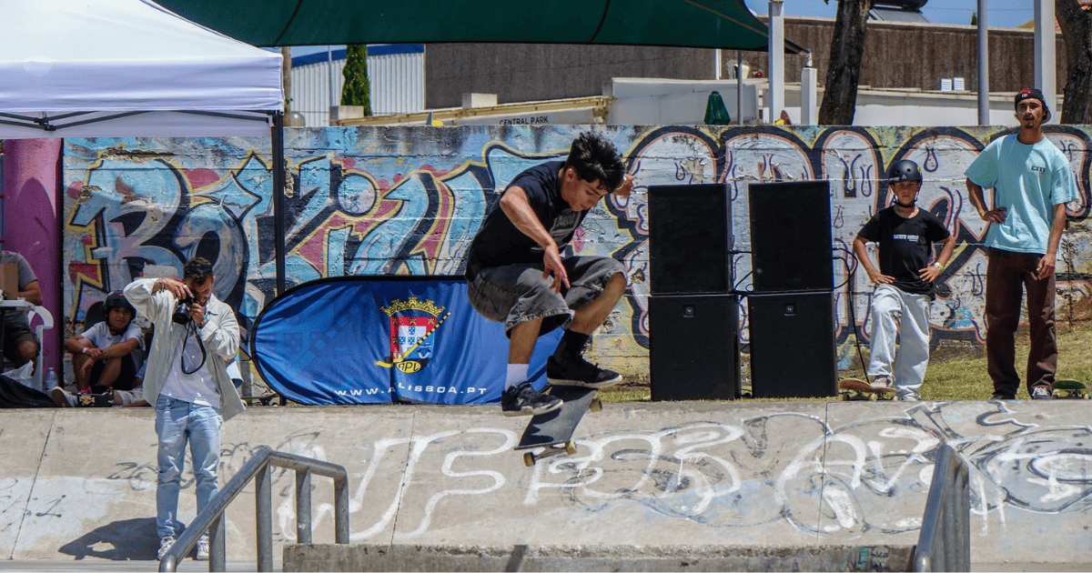 Rúben Carlos conquista vitória na etapa da Liga APL Skate no Cadaval