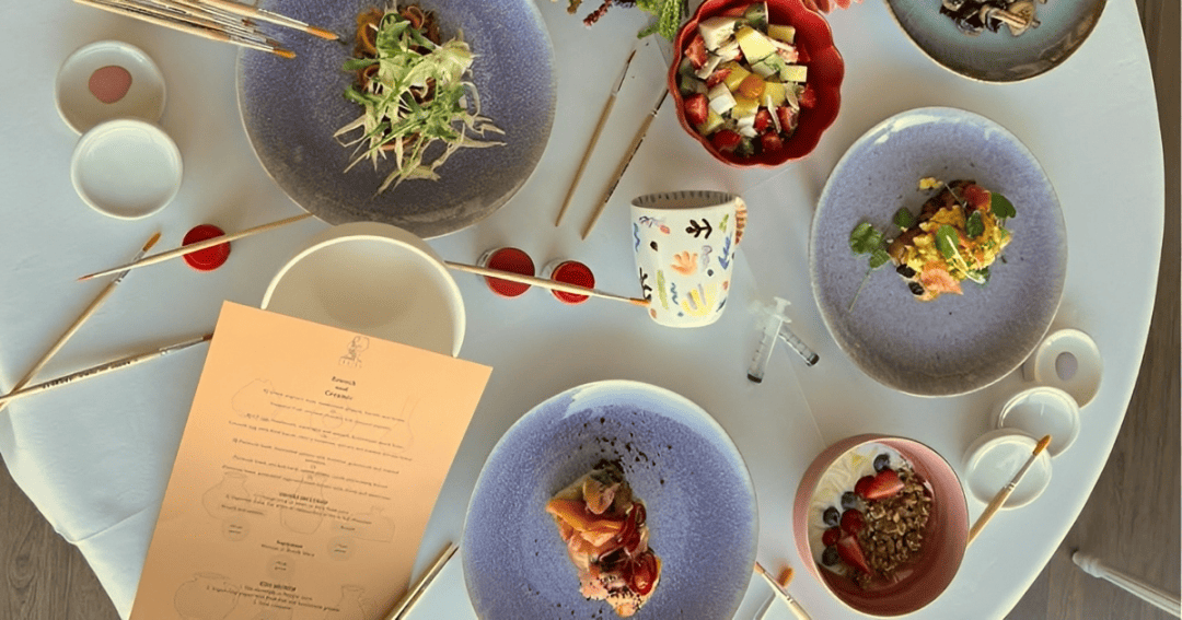 Pintar cerâmica enquanto faz brunch? Sim, em Lisboa já é possível