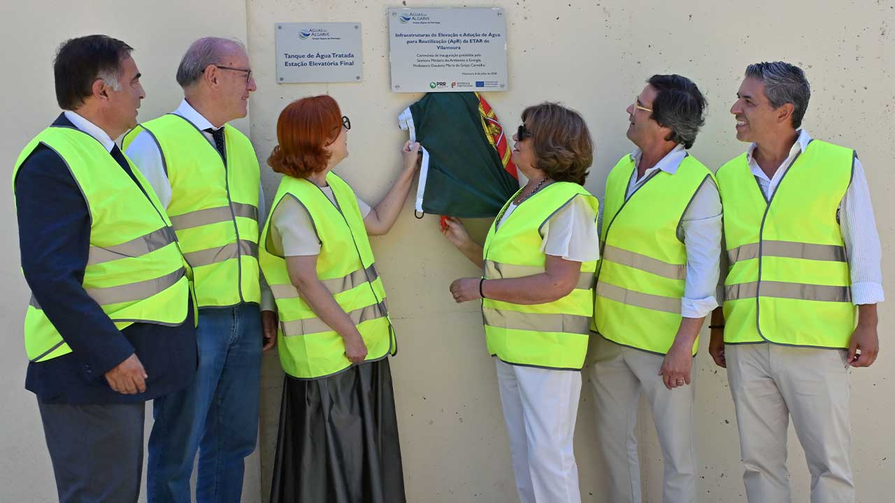 Loulé inaugura maior Estação de Água para Reutilização da Europa para reforçar gestão sustentável dos recursos hídricos