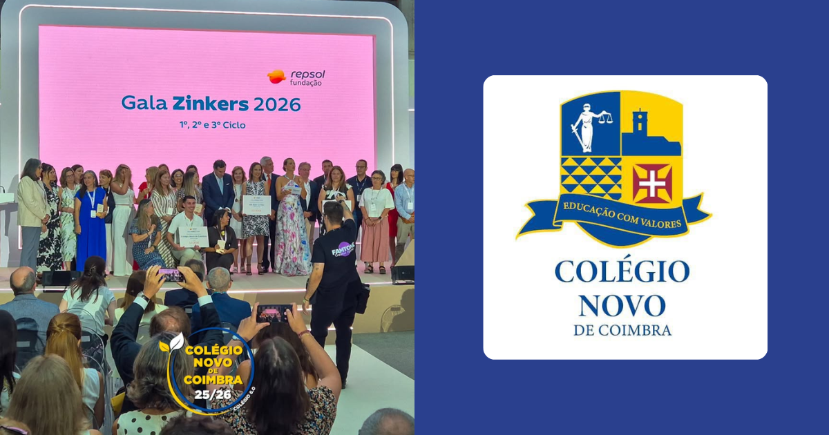 Sustentabilidade leva Colégio Novo de Coimbra ao topo dos Prémios Zinkers 2026
