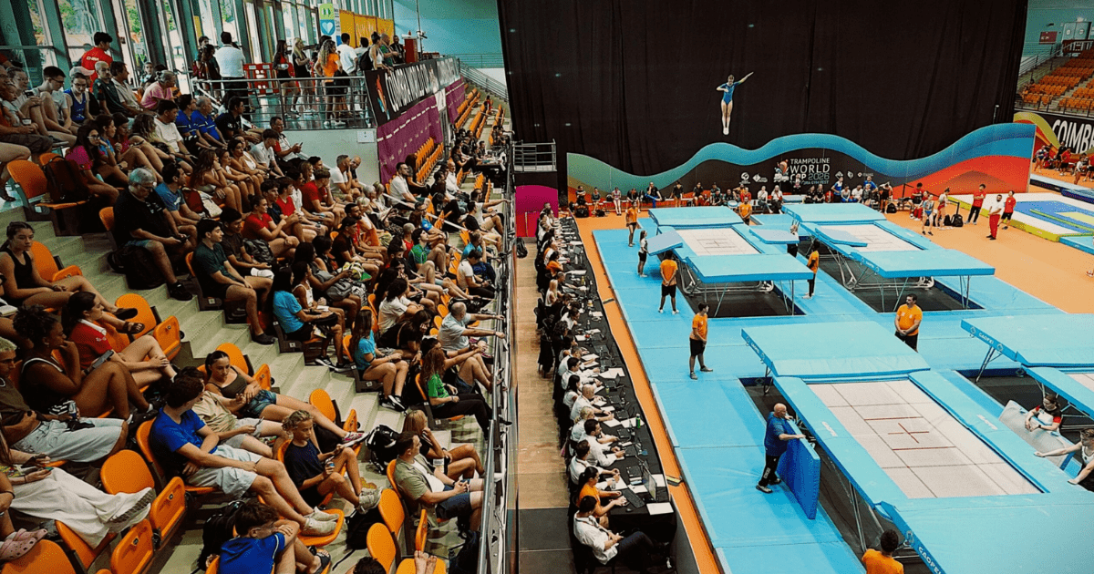 Taça do Mundo de Trampolins e Gym Fest colocam Coimbra no centro da ginástica internacional