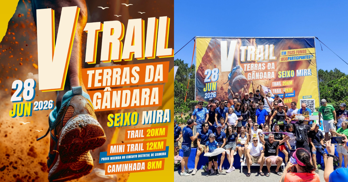 V Trail Terras da Gândara bate recorde com mais de mil participantes