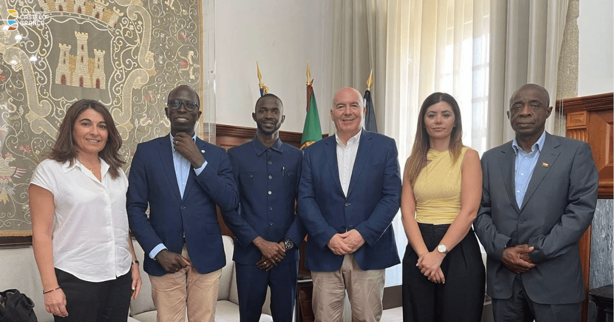 Castelo Branco recebeu delegação da Guiné-Bissau para reforçar cooperação autárquica