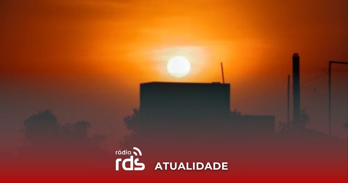 Temperaturas chegam aos 38 graus: 15 distritos estão sob aviso amarelo